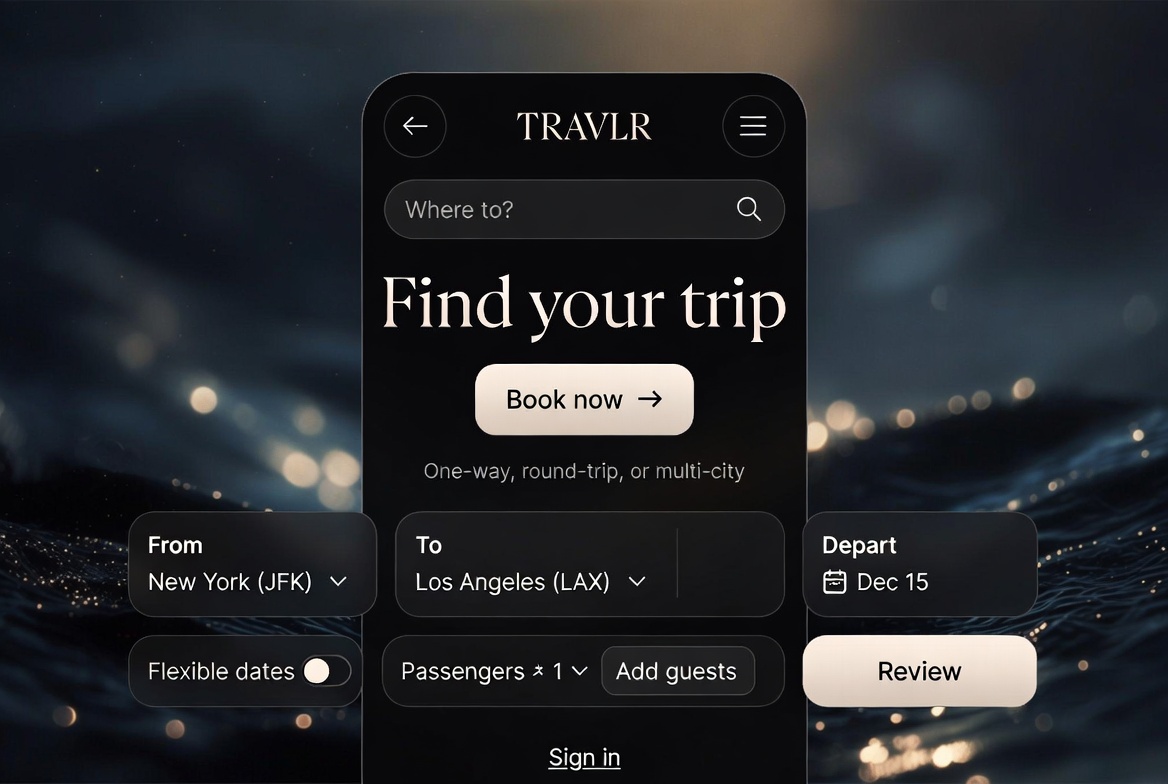 Travel Booking App